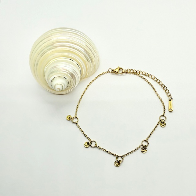 Bracelet De Cheville Liebeskind Berlin - Acier Inoxydable Rose, 3 Chaînes Serpent, Longueur 27 Cm, Taille Unique